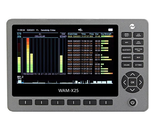 Wykrywacz podsłuchów JJN DIGITAL WAM-X25