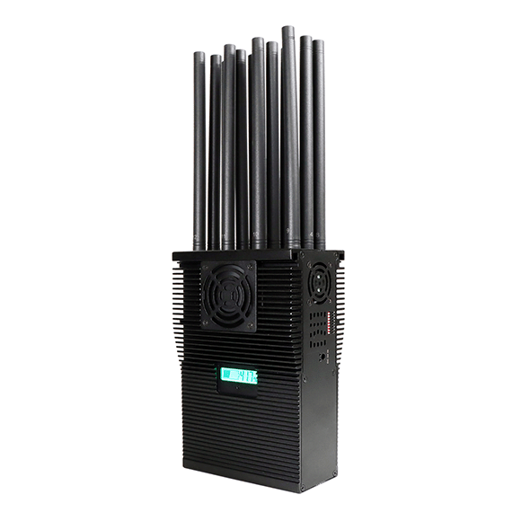 Ręczny, samochodowy, przenośny zagłuszacz dużej mocy. Jammer AirTag, GSM, GPS, 5G, 4G LTE, WiFi, Bluetooth