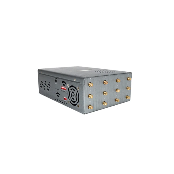 Zagłuszarka przenośna dużej mocy. Zagłuszanie WiFi, 5G, 4G LTE, UMTS, 3G, LoJack, VHF