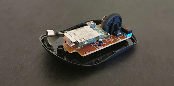 Podsłuch GSM ukryty w myszce komputerowej